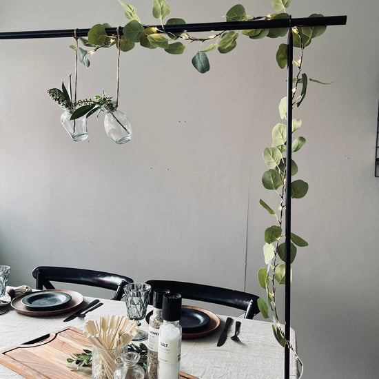 Vase med ophæng - Klar glas - VIAMAJA.DK