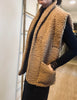 Gilet Teddy Camel