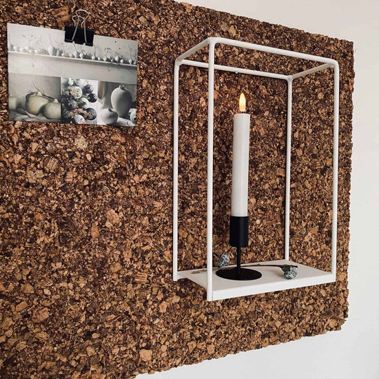 VIAMAJA Cube hylde - Hvid - 20x30x10 - VIAMAJA.DK