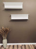 VIAMAJA combi wandplank – Wit 90 cm