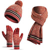 Winterset van zachte knitwear