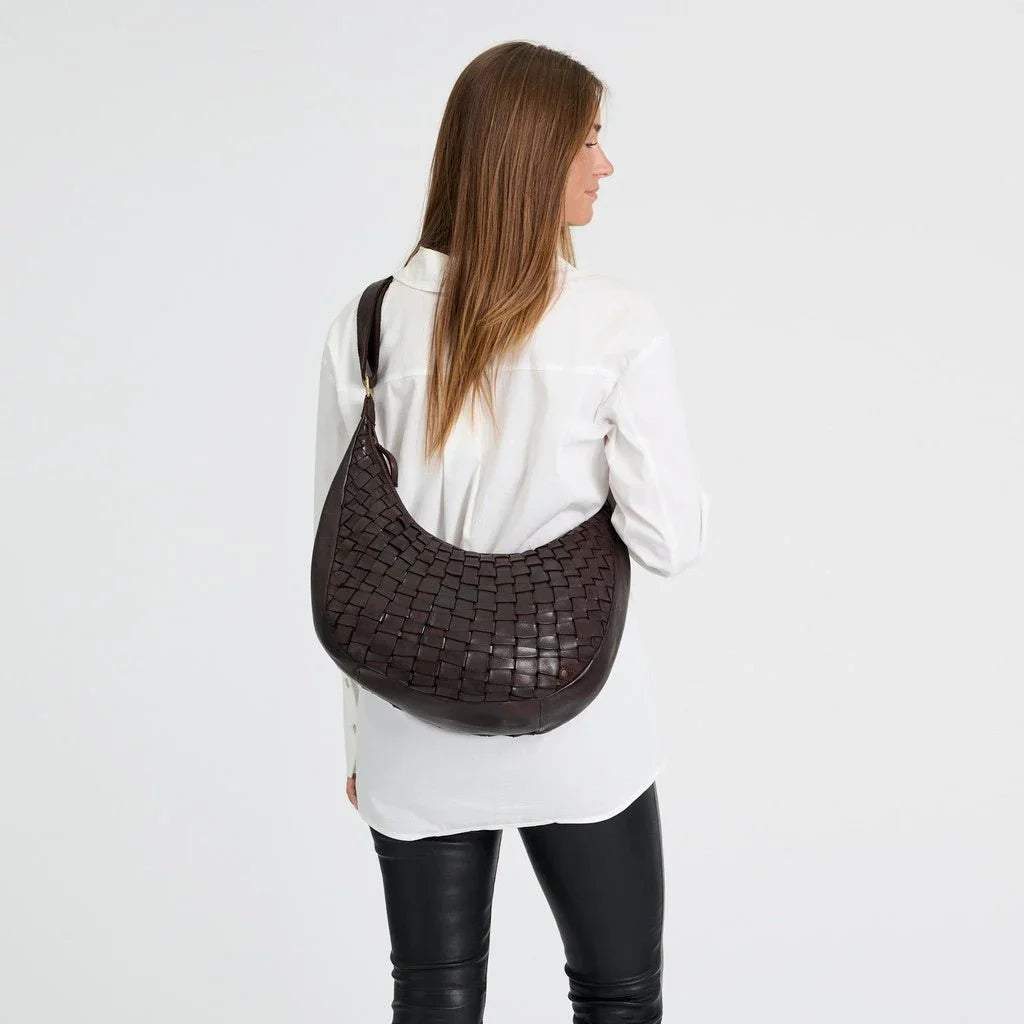 Schoudertas Warsaw - Dark Brown