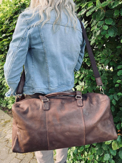 Weekendtaske - Brown Buffalo - VIAMAJA.DK
