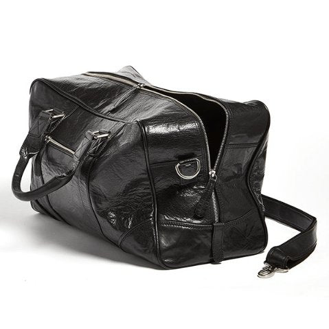 Weekendtaske Holdall Black / Silver - VIAMAJA.DK