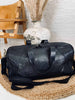 Weekendtas Holdall zwart leer
