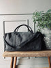 Weekendtas Nature Canvas - Black stone