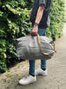 Weekendtas - WASHED JUTE GREY