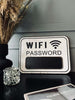 Wifi-bordje met krijt - Wit
