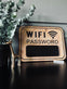 WIFI Skilt med kridt - Wood - VIAMAJA.DK
